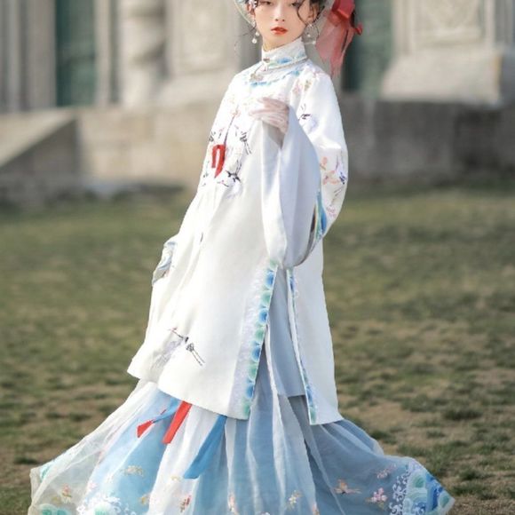 MARCHESA RENAISSANCE Embroidered Gown Set | Victoria Top Cardigan Maxi S… - Picture 4 of 10